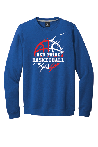 Plainfield Basketball Nike Crew Neck Fleece