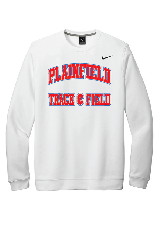 Plainfield Track & Field Nike Crew Neck Fleece