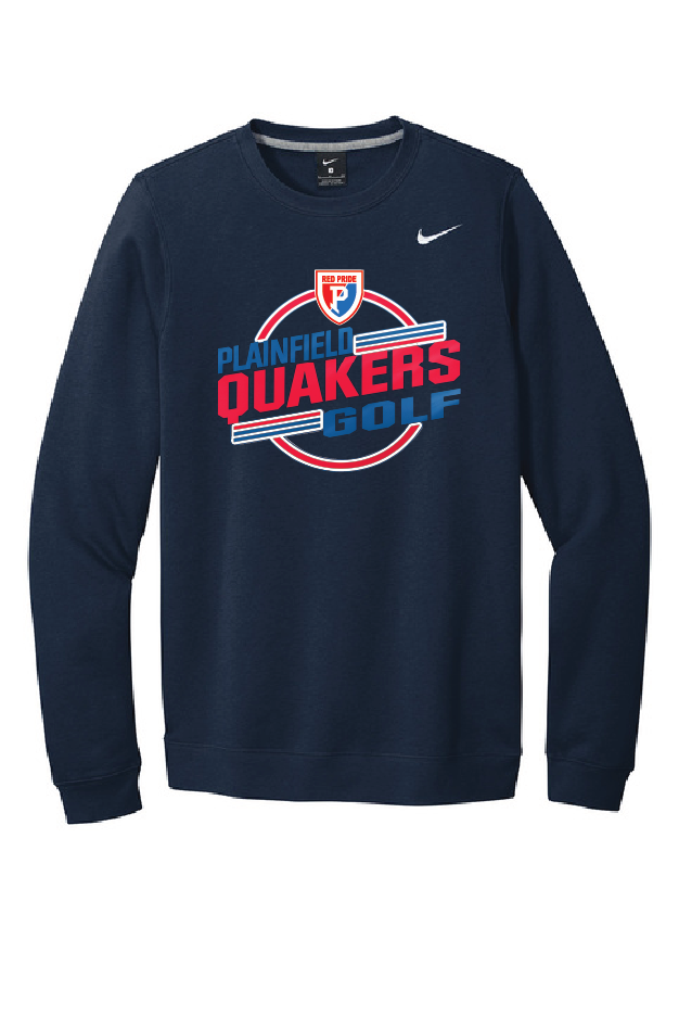 Plainfield Golf Nike Crew Neck Fleece