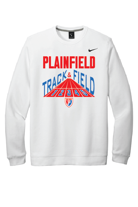 Plainfield Track & Field Nike Crew Neck Fleece