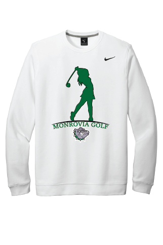 Monrovia Golf Nike Crew Neck Fleece