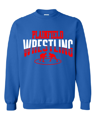 Plainfield Wrestling Crew Neck Fleece