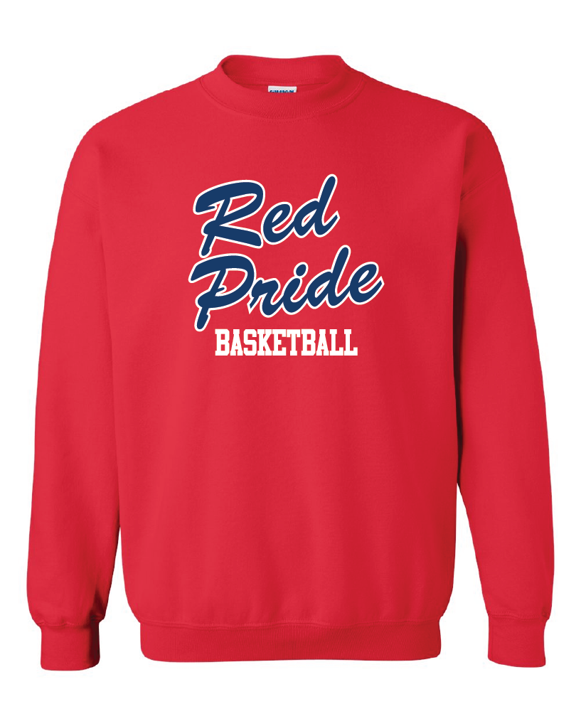 Plainfield Girls Basketball 50/50 Crew Neck