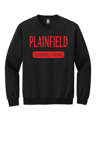 Plainfield Swim and Dive Crew Neck Fleece