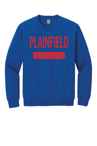 Plainfield Swim and Dive Crew Neck Fleece