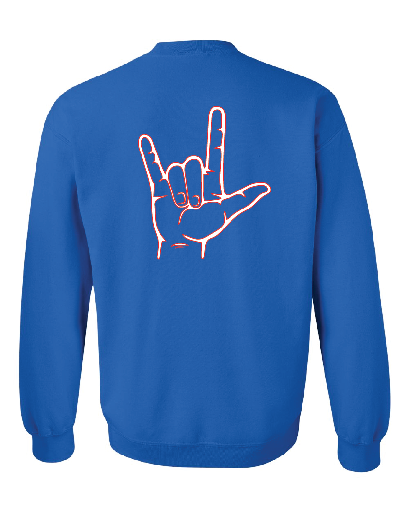 Plainfield Football Crew Neck Fleece