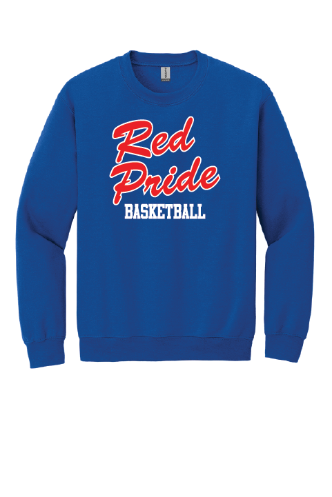 Plainfield Girls Basketball 50/50 Crewneck