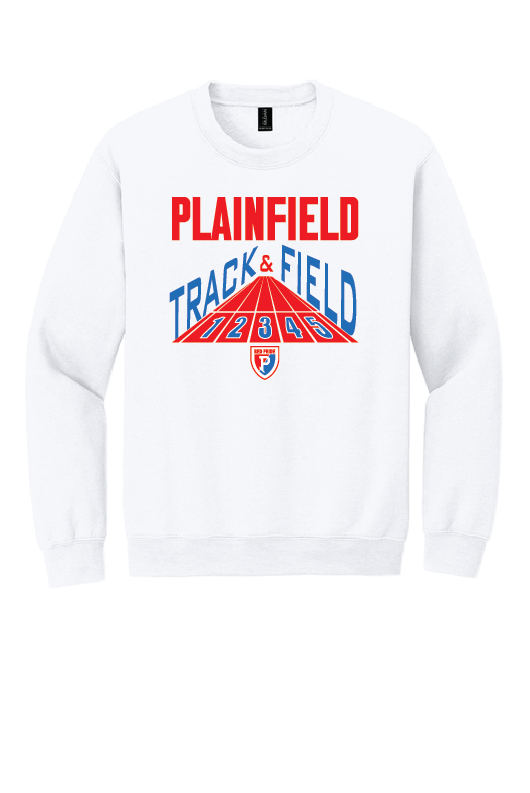 Plainfield Track & Field Crew Neck Fleece
