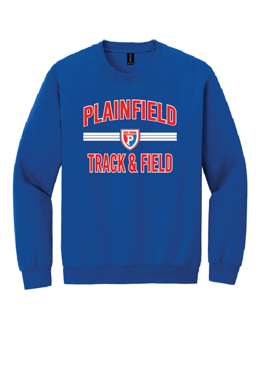 Plainfield Track & Field Crew Neck Fleece