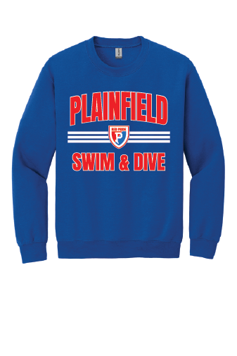 Plainfield Swim and Dive Crew Neck Fleece