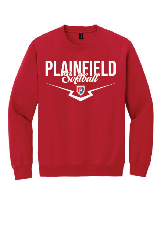 Plainfield Softball Crew Neck Fleece