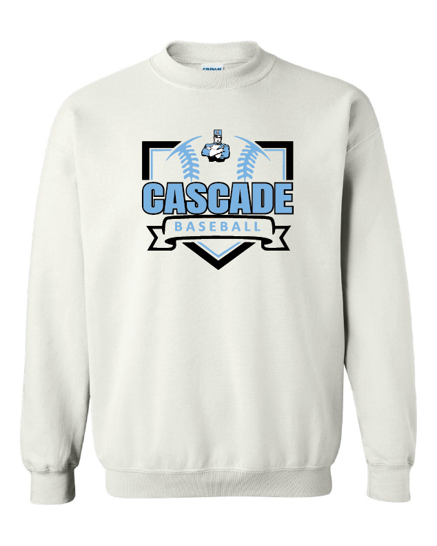 Cascade Baseball Crew Neck Fleece
