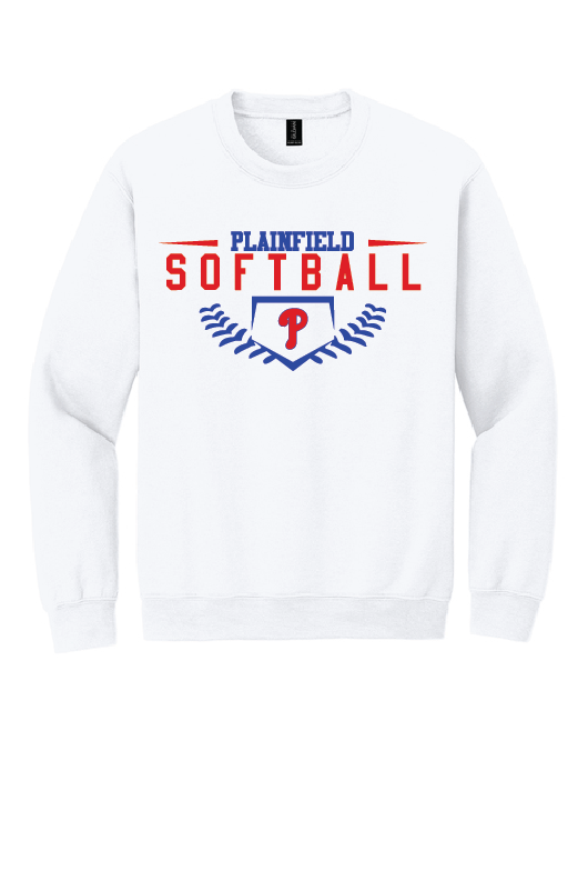 Plainfield Softball Crew Neck Fleece