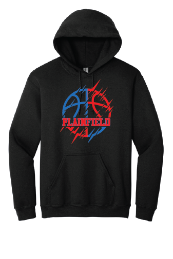 Plainfield Basketball 50/50 Hoodie