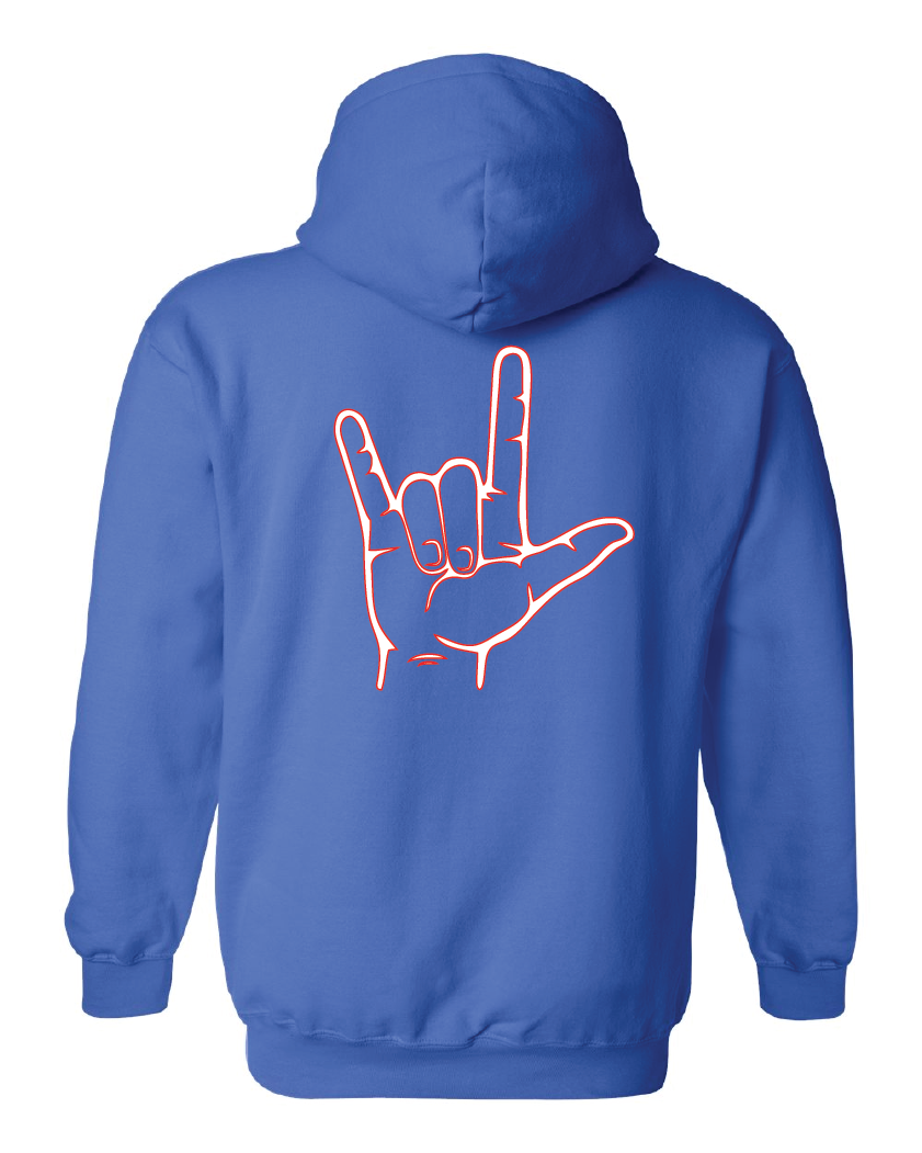 Plainfield Football 50/50 Hoodie