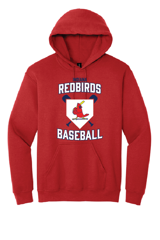 Indiana Redbirds Hoodie (Youth and Adult)