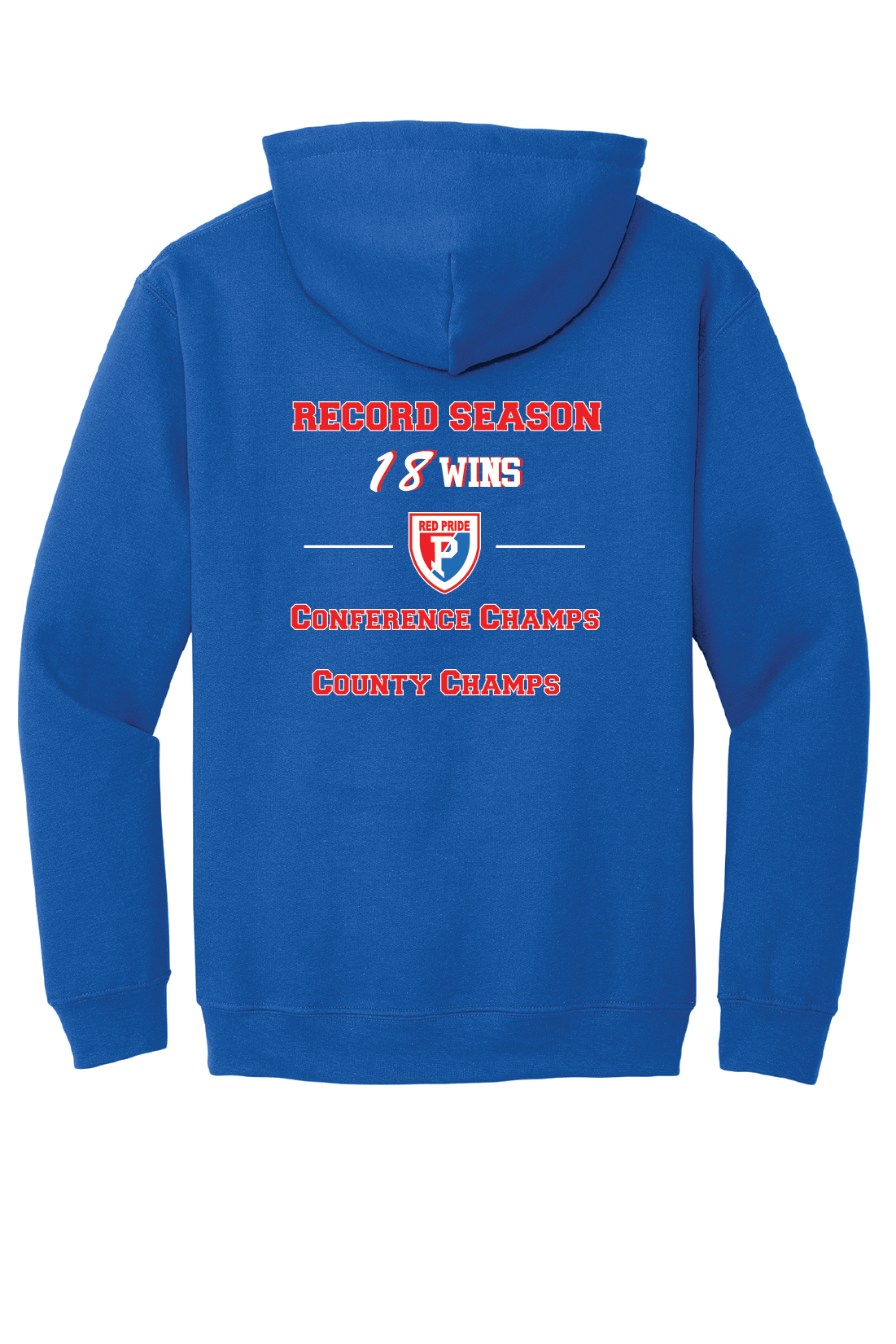 PCMS Tennis County Champs 50/50 Hoodie