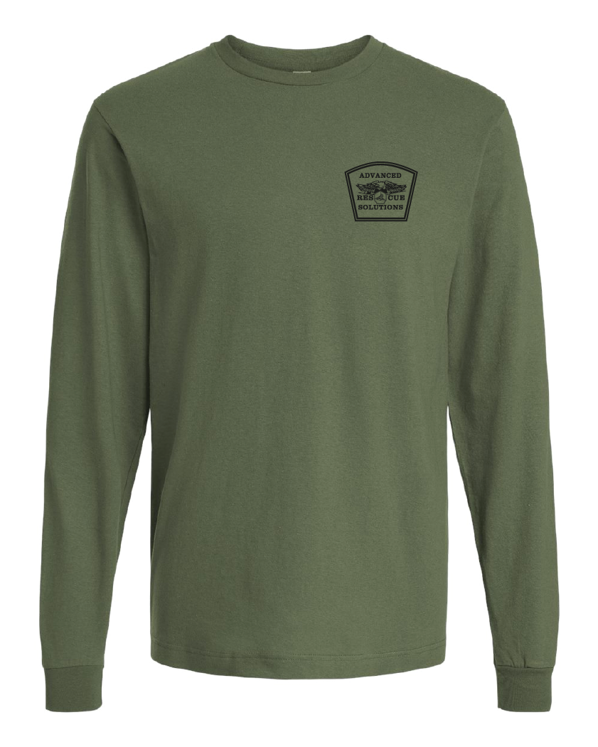 ARS Long Sleeve 50/50 Shirt Military Green