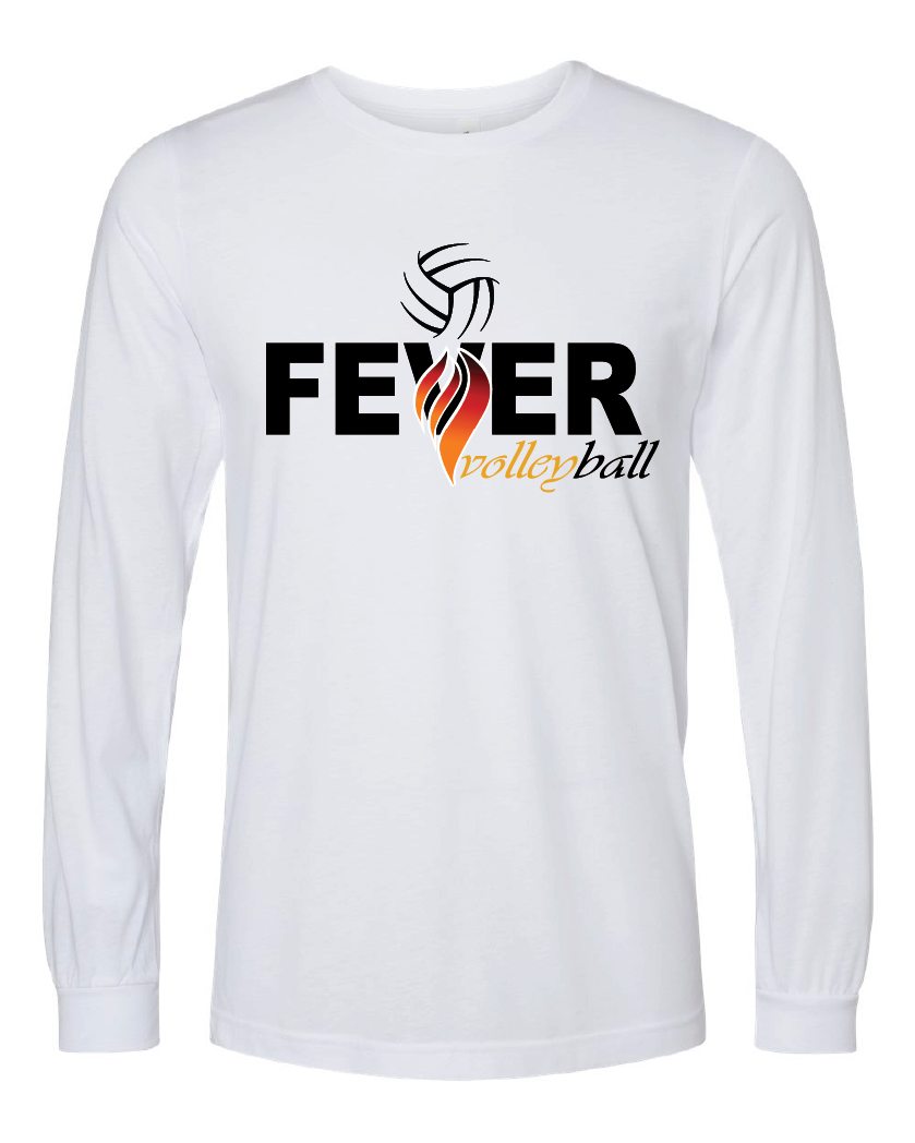 Fever Volleyball Bella Canvas Long Sleeve Shirt