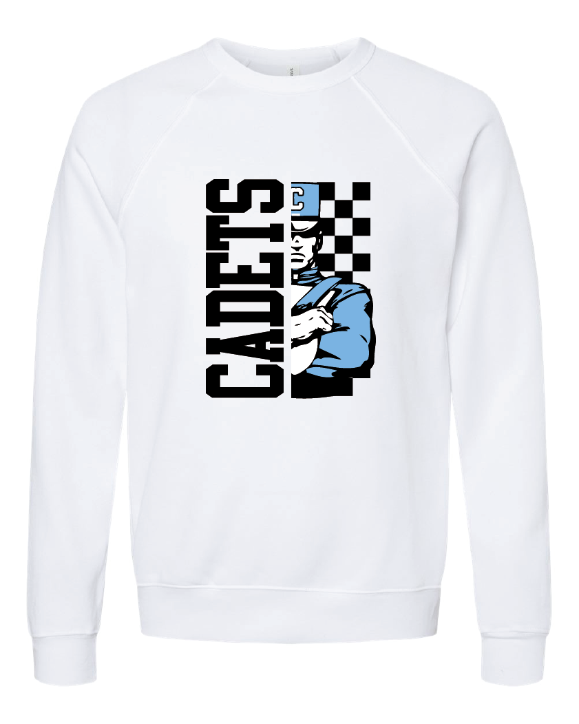 Cascade Checkered Cadet Crew Neck