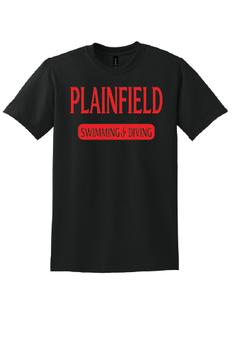 Plainfield Swim and Dive 50/50 TShirt