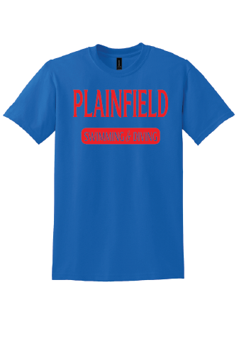 Plainfield Swim and Dive 50/50 TShirt