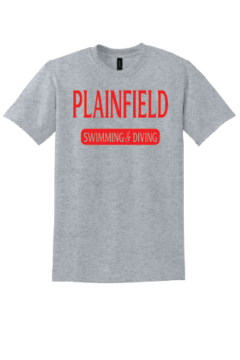 Plainfield Swim and Dive 50/50 TShirt