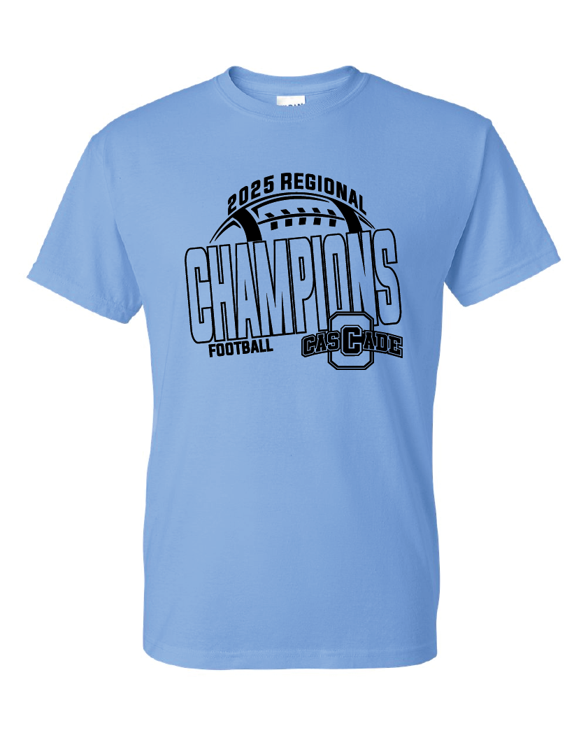 Cascade Football Regional Champions TShirt