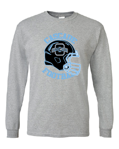 Cascade Football 50/50 Long Sleeve