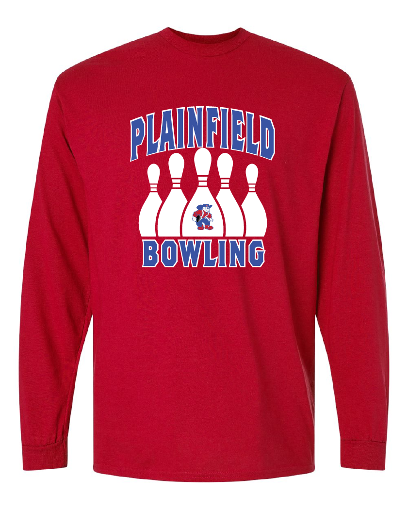 Plainfield Bowling Long Sleeve Shirt 50/50