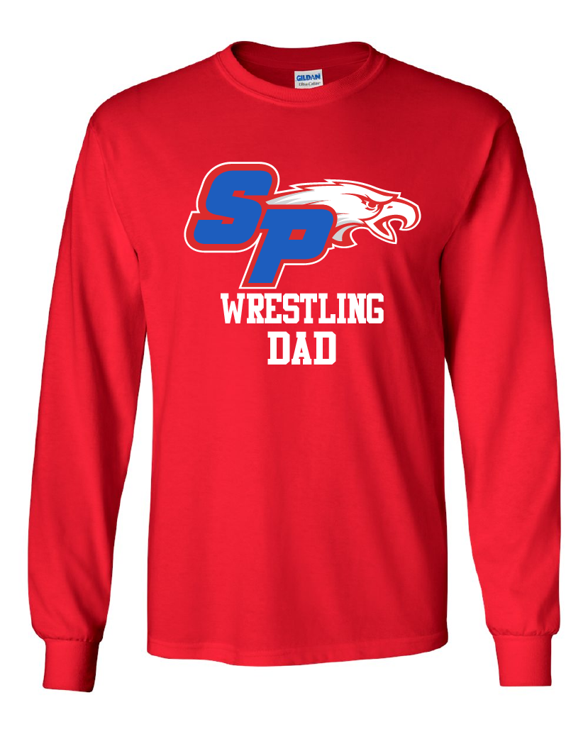 South Putnam Wrestling Dad Long Sleeve 50/50