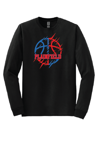 Plainfield Basketball Long Sleeve 50/50