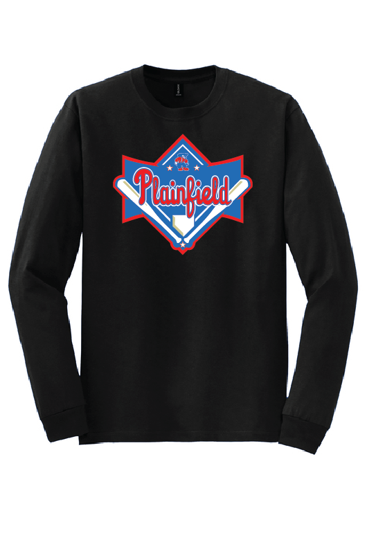 Plainfield Baseball Long Sleeve 50/50
