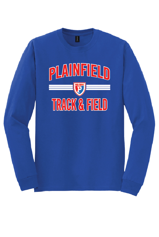 Plainfield Track & Field Long Sleeve 50/50