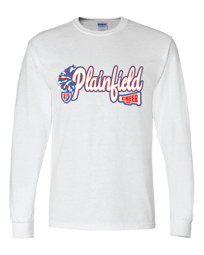 Plainfield Cheerleading 50/50 Long Sleeve