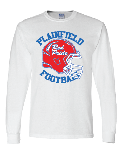 Plainfield Football 50/50 Long Sleeve