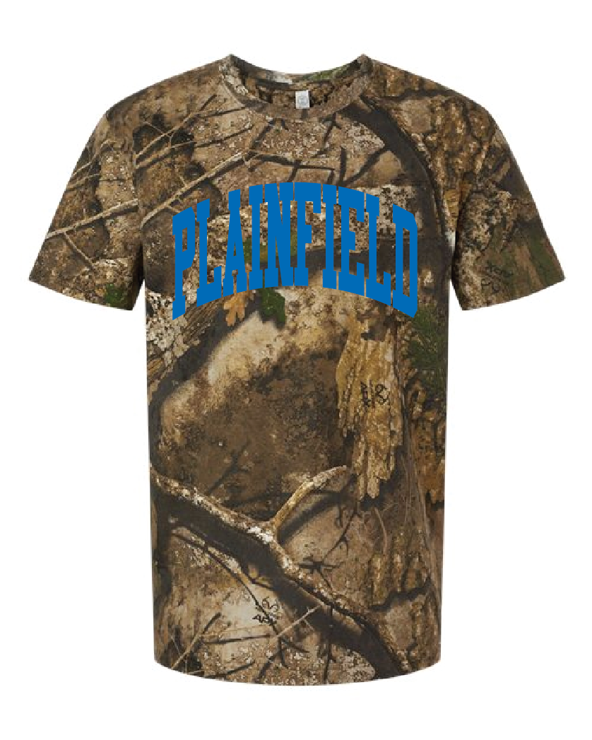 Plainfield Football Week 8 Camo Shirt October 10th