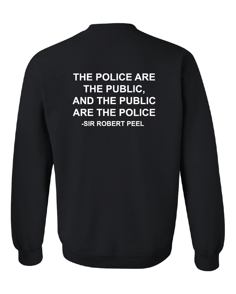 Plainfield Police Department Crew Neck Fleece