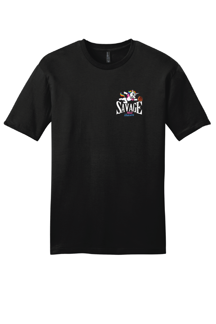 Mad Unicorn Savage TShirt Front Only (Pick Design)