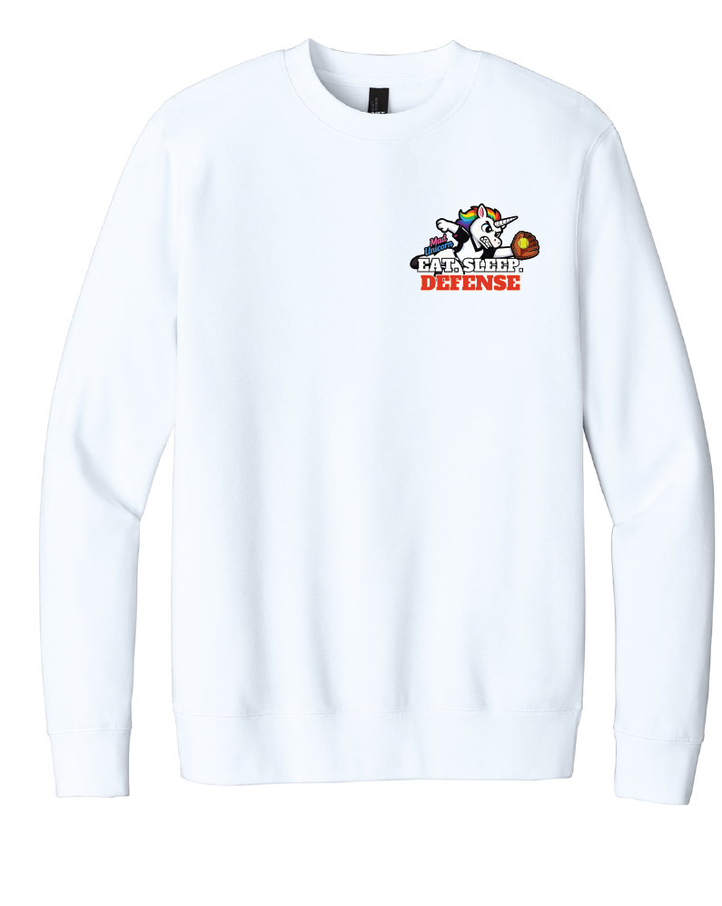 Mad Unicorn Eat Sleep Defense Front Only