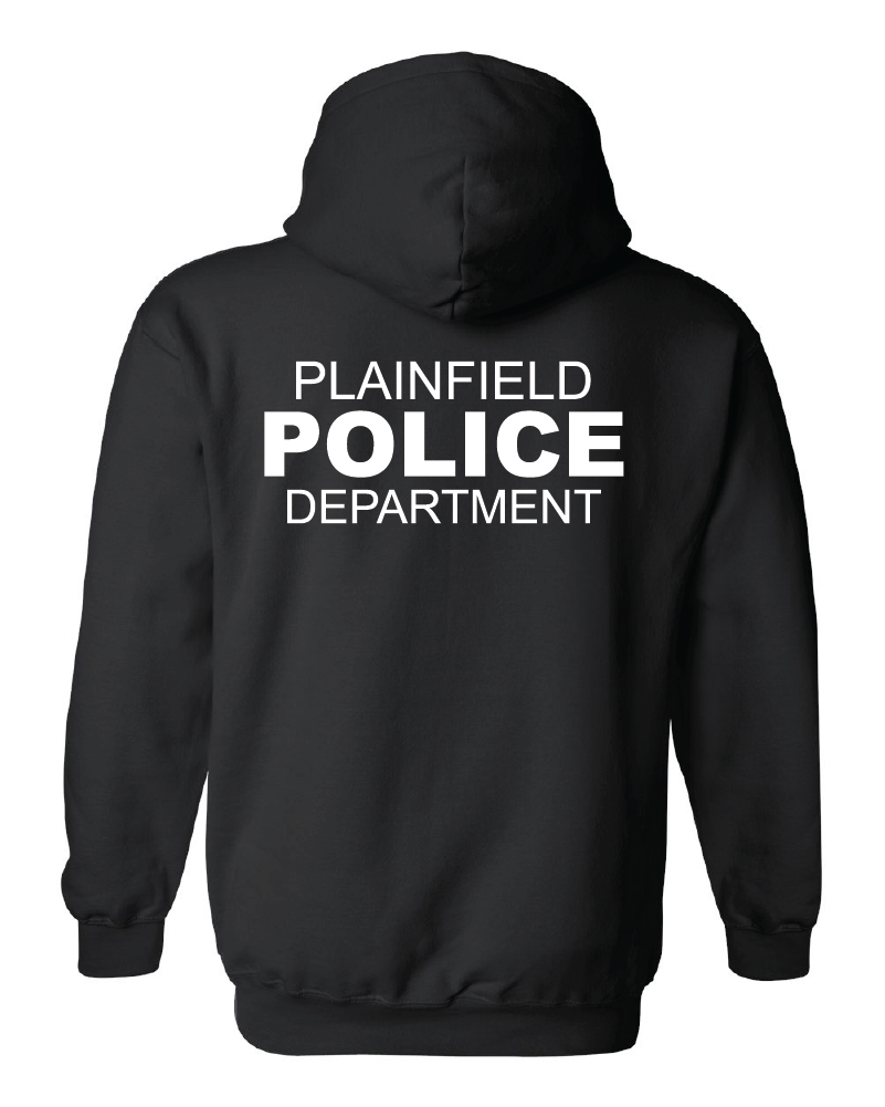 Plainfield Police Department Hoodie 50/50