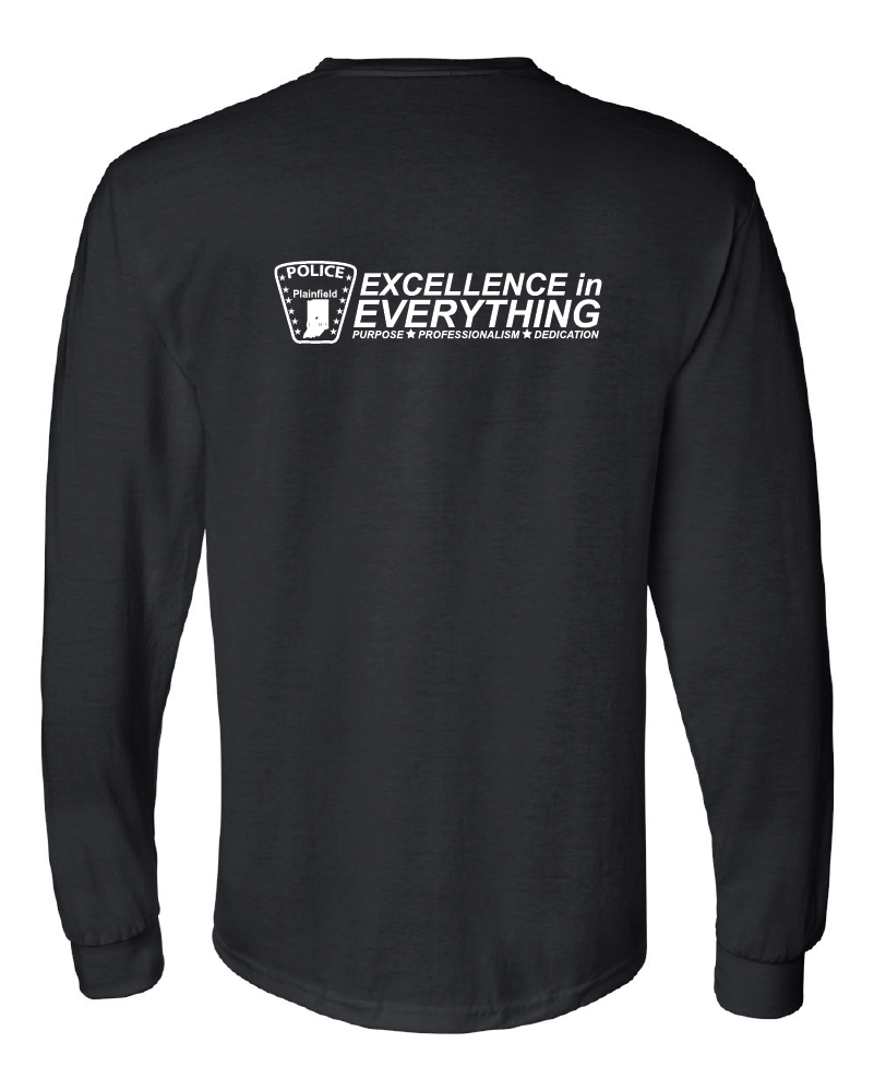 Plainfield Police Department Long Sleeve Shirt 50/50