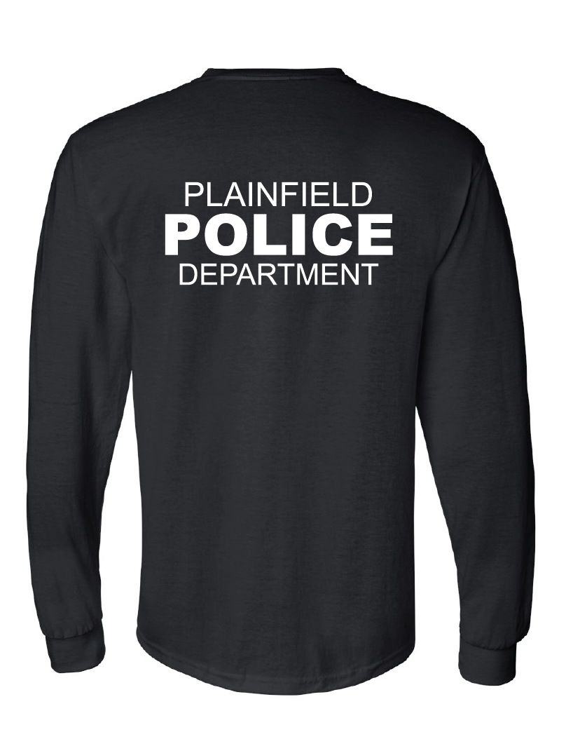 Plainfield Police Department Long Sleeve Shirt 50/50