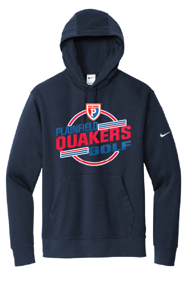 Plainfield Golf Nike Club Fleece Sleeve Swoosh Pullover Hoodie