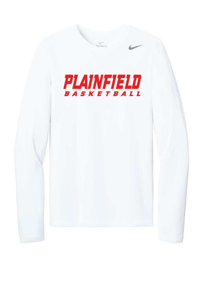 Plainfield Basketball Nike Legend Long Sleeve Shirt