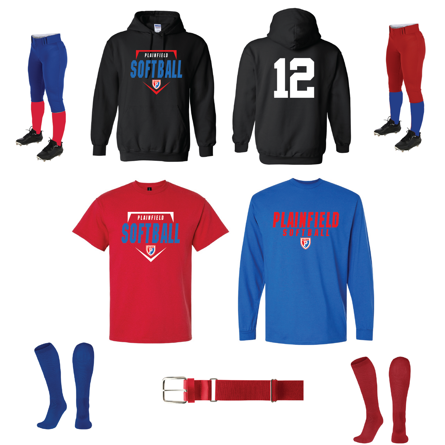 PCMS Softball Practice/Game Pack with Pants