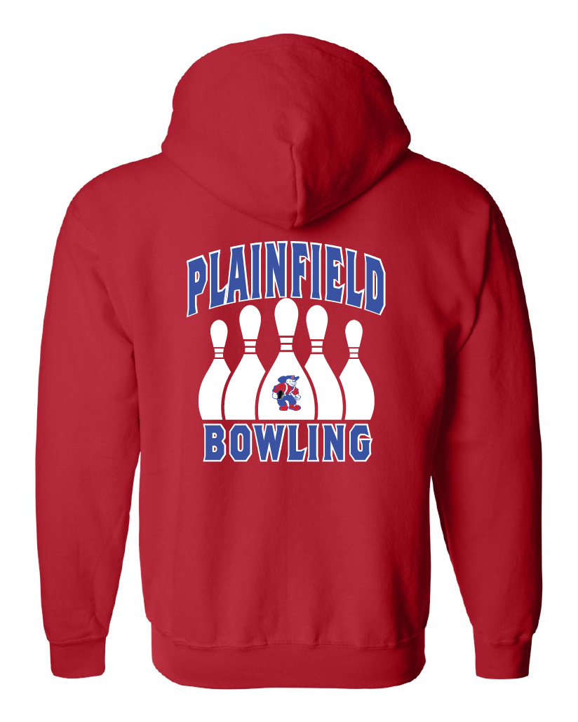 Plainfield Bowling Full Zip Hoodie 50/50