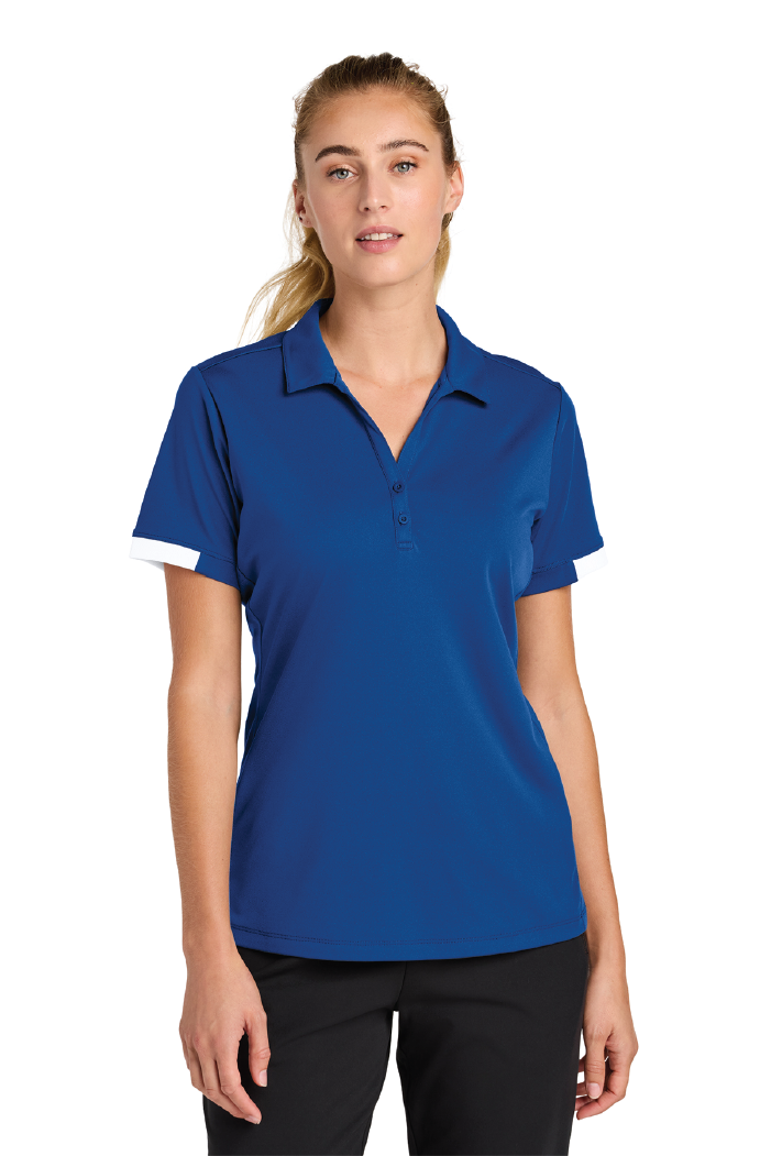 Cascade Sport Tek Womens Club Colorblock Polo