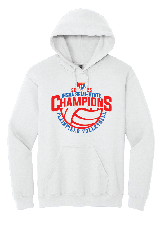 Plainfield Volleyball Semi-State Champs 50/50 Hoodie