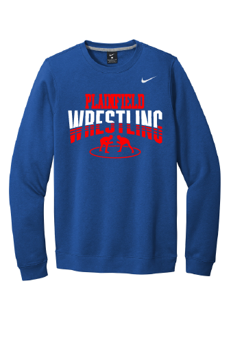 Plainfield Wrestling Nike Crew Neck Fleece